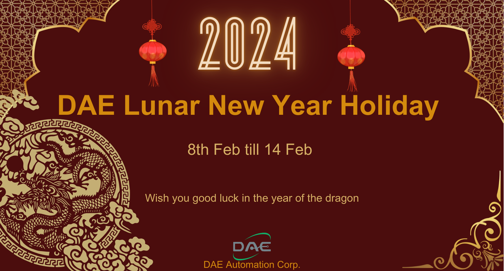 2024 DAE Lunar Holiday